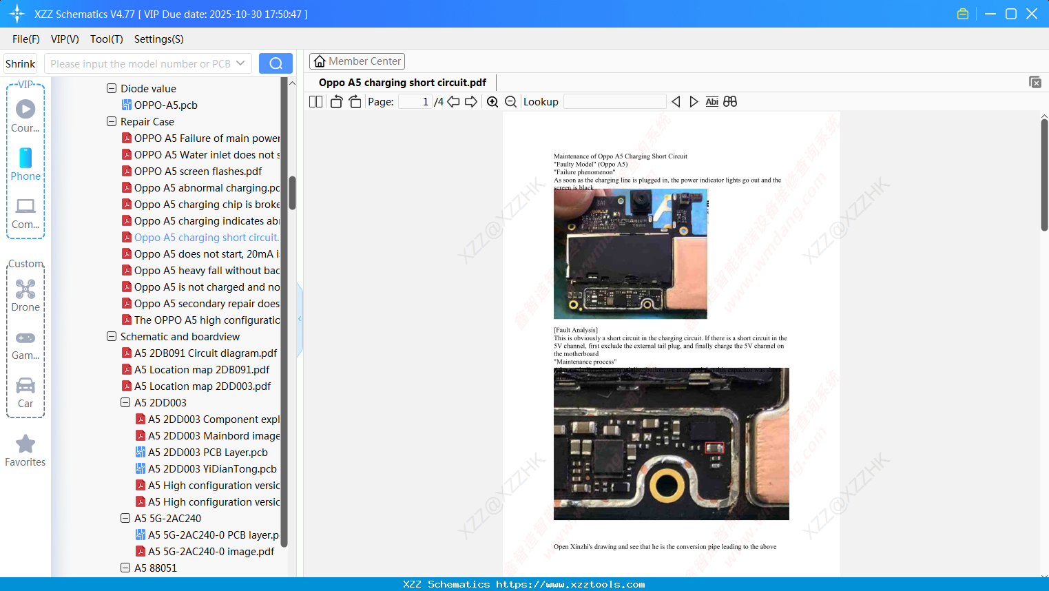 Oppo A5 Charging Short Circuit